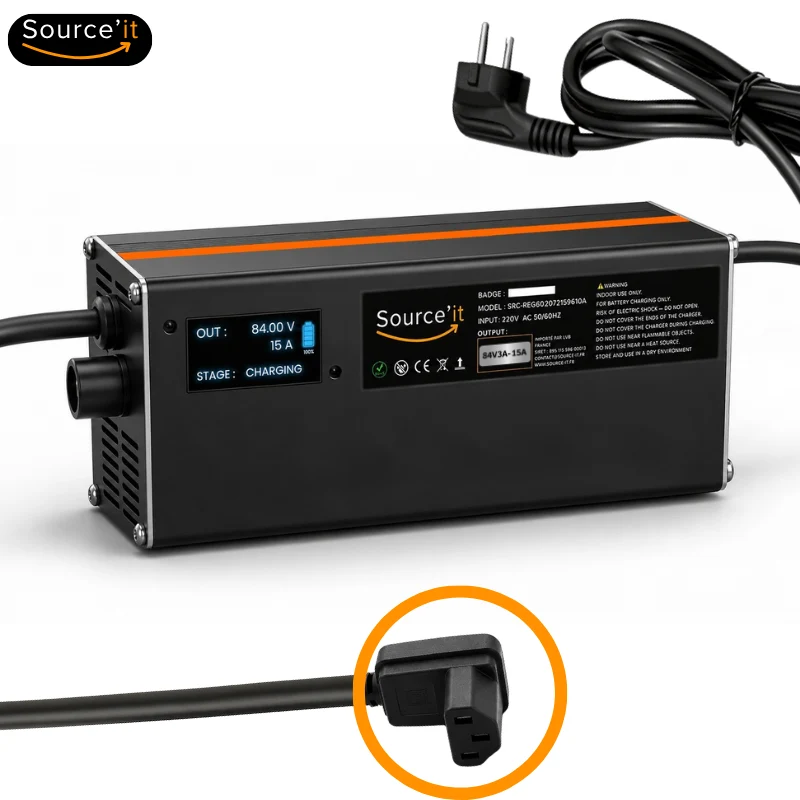 Chargeur Externe Moto électrique Horwin CR6 72V-84V 15A