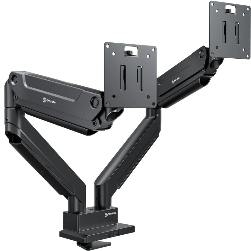 Support de bureau pour deux moniteurs 17"–35", noir G220