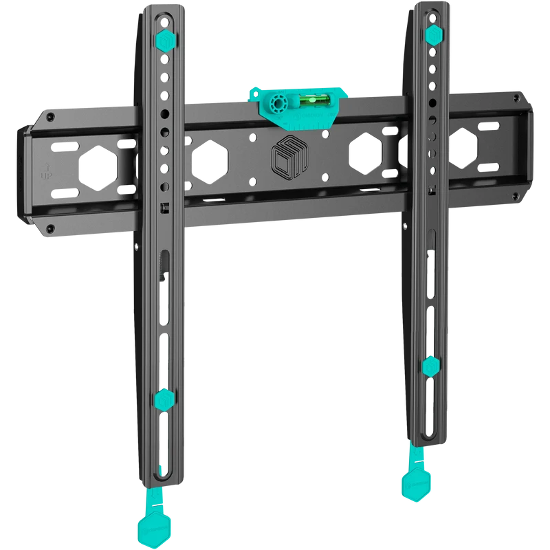 FM5 Fixation TV murale non inclinable pour des téléviseurs de 32 à 65 pouces 56 kg max Noir